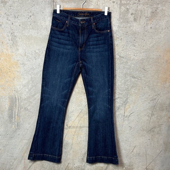 Kimes Ranch Women's High-Rise Wide Flare Leg Jennifer Jeans - Picture 3 of 10